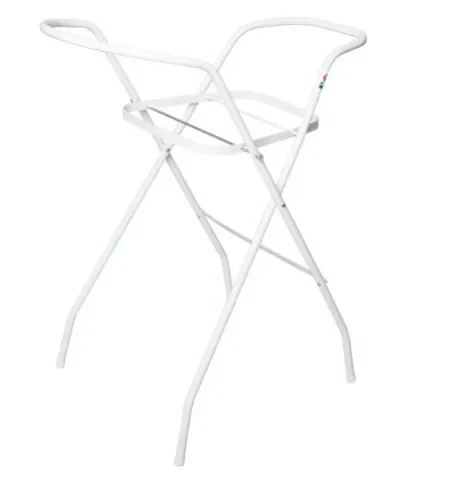 Suport metalic Maltex Adam White pentru cădiță de 84 cm