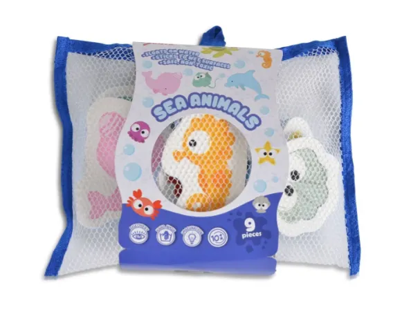 Jucării pentru baie Moni Puzzle Sea Animals, 9 buc.
