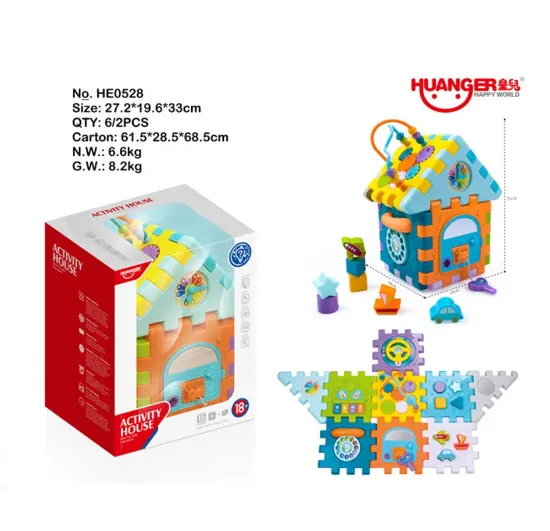 Jucarie cub educativ cu forme HE0528