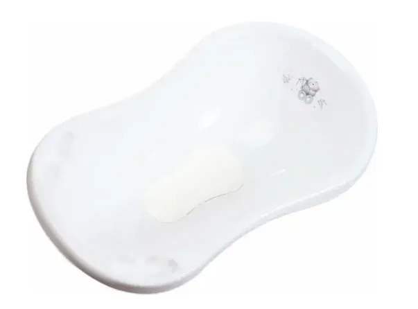 Cădiță Maltex Anti-Slip White cu scurgere, 84 cm