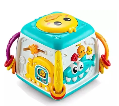 Cub interactiv cu sunete si lumini