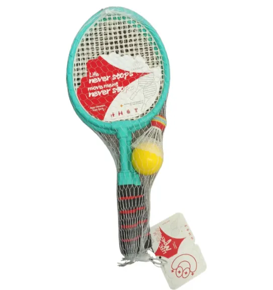 Set de joacă pentru badminton și tenis, turcoaz, cod 990149
