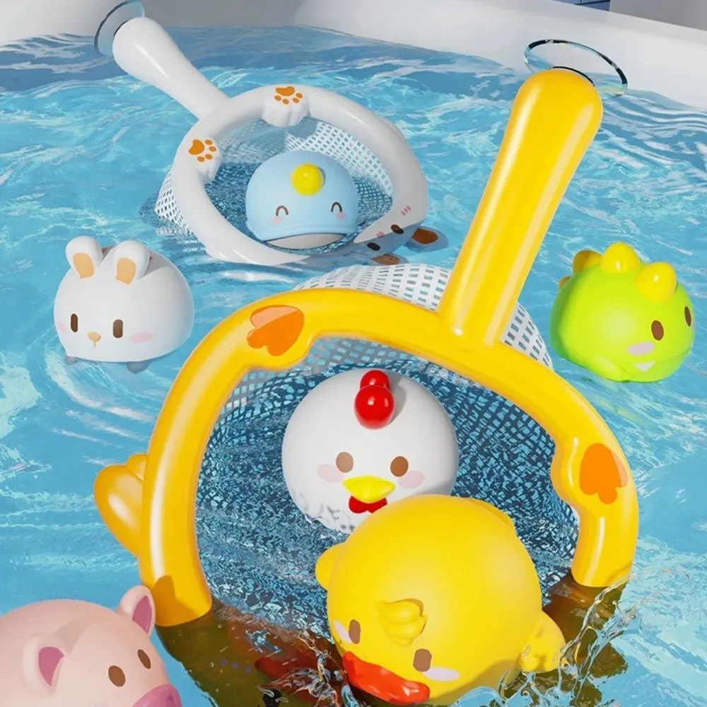 Set și plasă pentru baie de pești 8366-14A