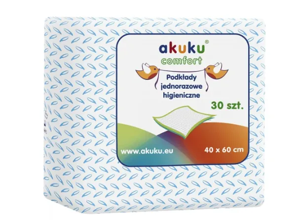 Pelinci de unică folosință Akuku Comfort (40x60 cm), 30 buc.