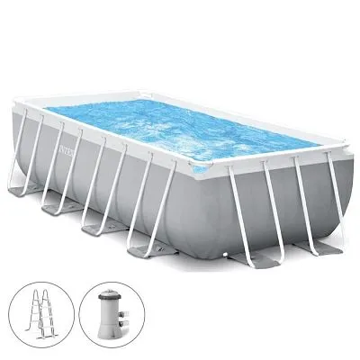 Bazin cu carcas Prism Frame 400х200х122 cm, 8418 l, filtru-pompa, 2006 l/ora, scara арт. 26790