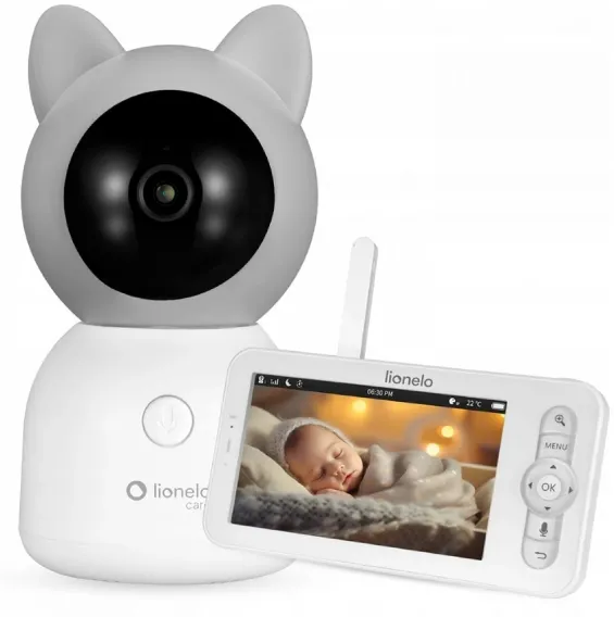 Monitor video bebeluși Lionelo Babyline 9.2 AI 5'', 200 m