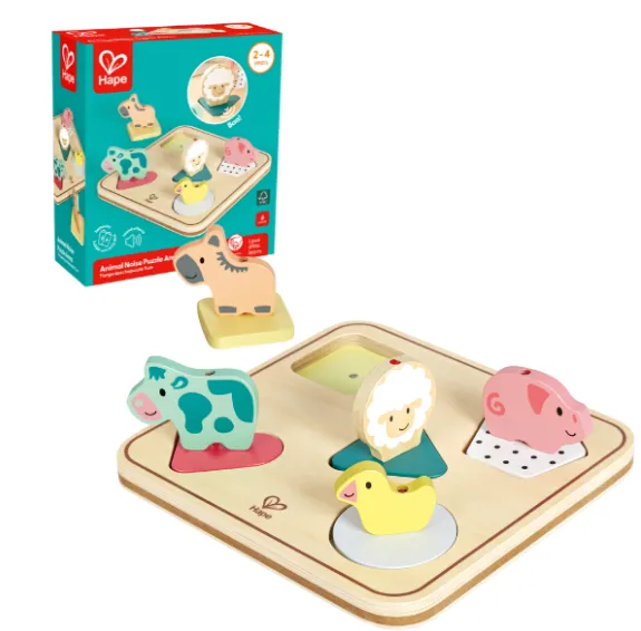 Puzzle cu animale „Forme Geometrice”