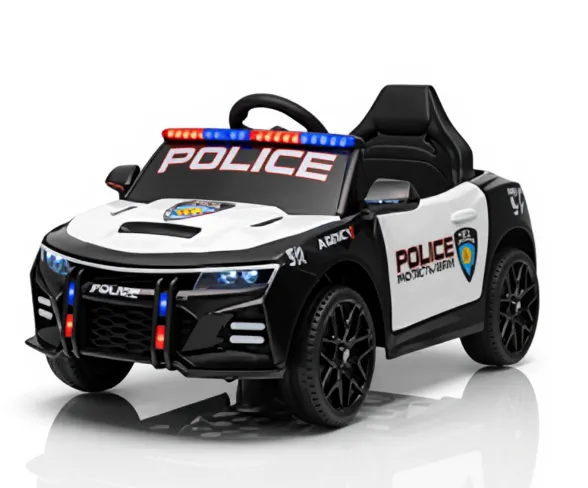 Mașină electrică Police, 12V7AH, 25Wx4, negru, XMX629