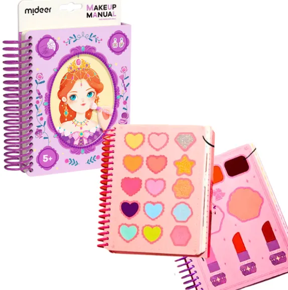 Cartea – set pentru micul make-up artist „Balul prințesei”