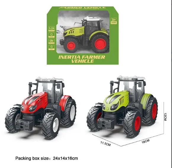 TRACTOR CU SUNET SI LUMINI (INSTRUCTIUNE IN ROMANA) 72165