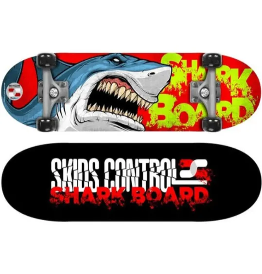 Skateboard Shark Skids Control 28