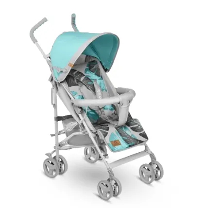 Cărucior de plimbare Lionelo Elia Tropical Turquoise