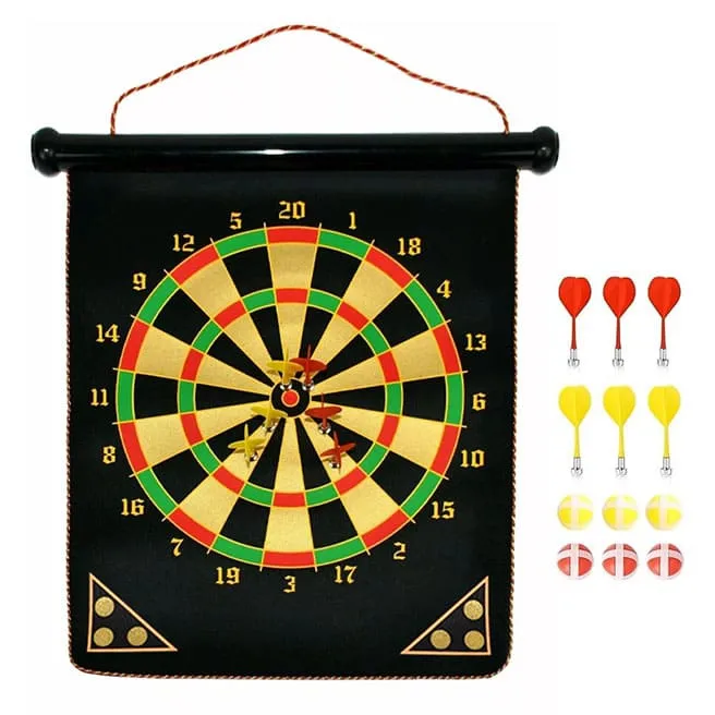 Darts cu pânză magnetică și 6 săgeți, cod 910034