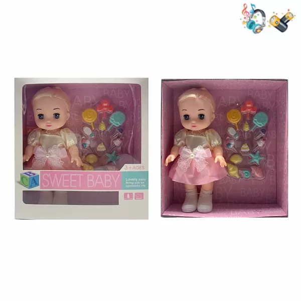 Papusa cu accesorii cu sunet art. 58663