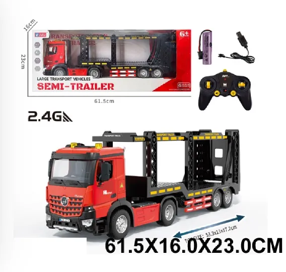 Trailer cu radiocomanda cu incarcator