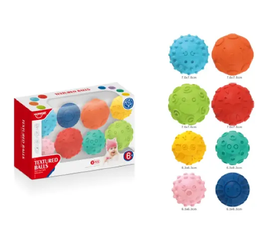 Mingi texturizate 8 buc/cutie
