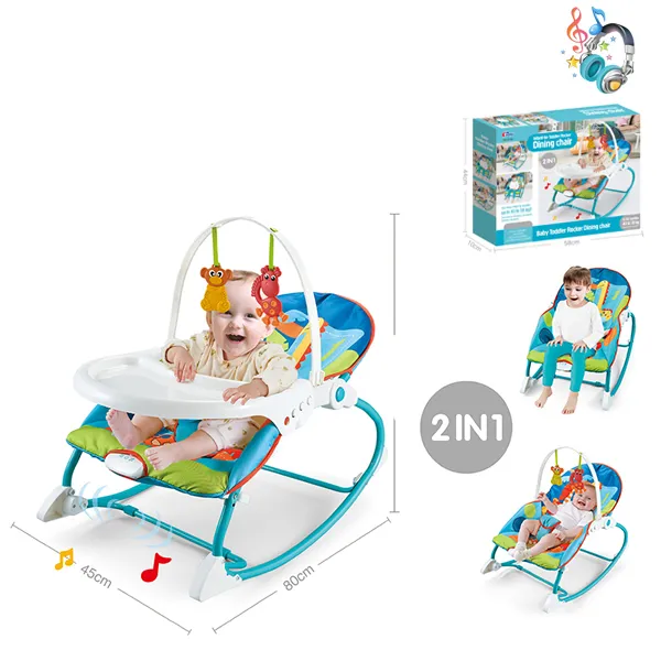 Leagan 2in1 cu vibratie cu muzica 004888 