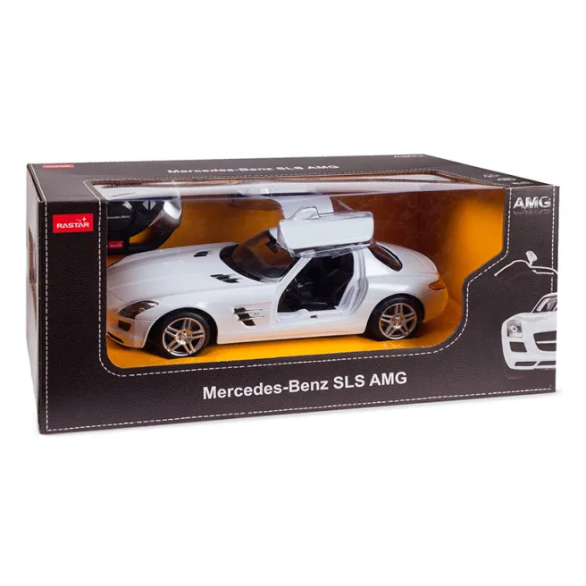 RS Mașină cu telecomandă RASTAR 1:14 Mercedes SLS, albă cod 27036