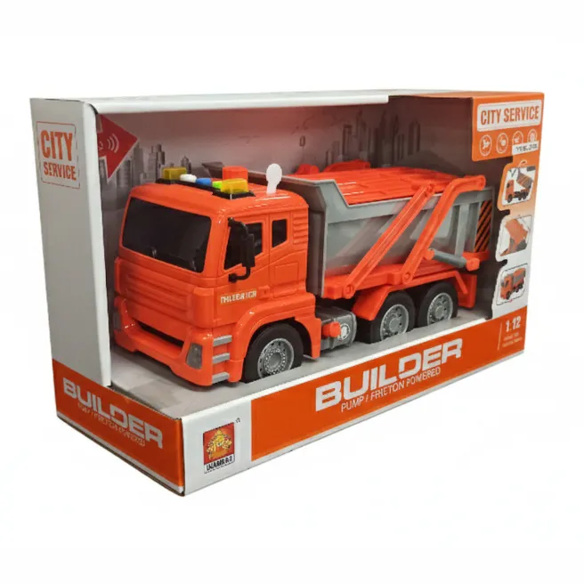 Auto de construcții 1:12 (cu lumină, sunet), cod 1759D