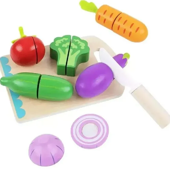 Set din lemn „Legume” TK112