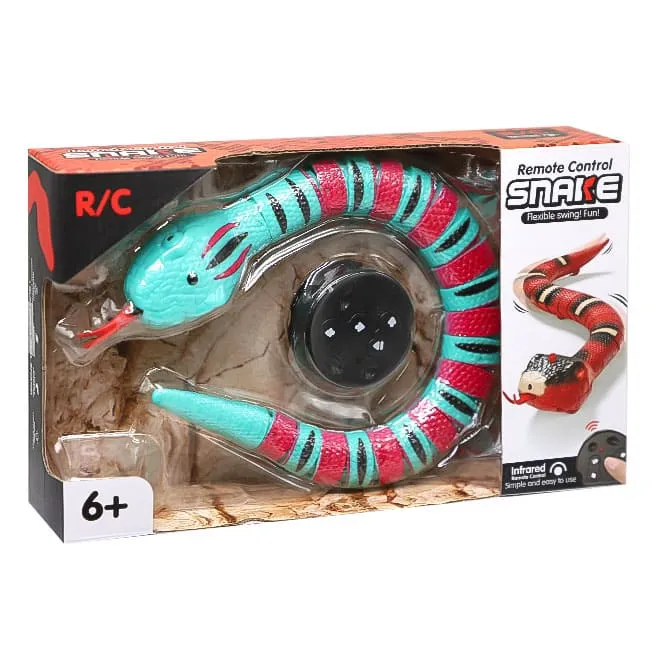Șarpe interactiv cu RC, albastru, cod 844123