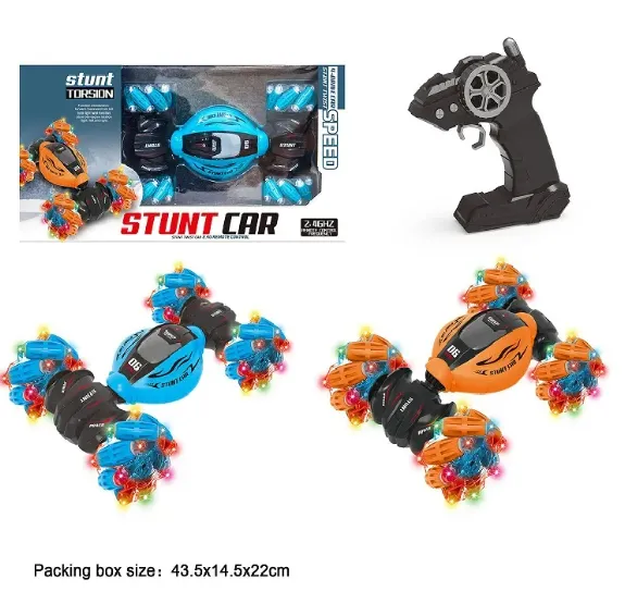 MASINA STUNT CU R/C (INSTRUCTIUNE IN ROMANA) 72189