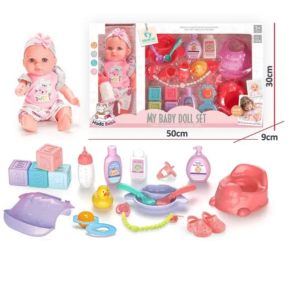 PAPUSA BABY CU ACCESORII CU SUNET (INSTRUCTIUNE IN ROMANA)