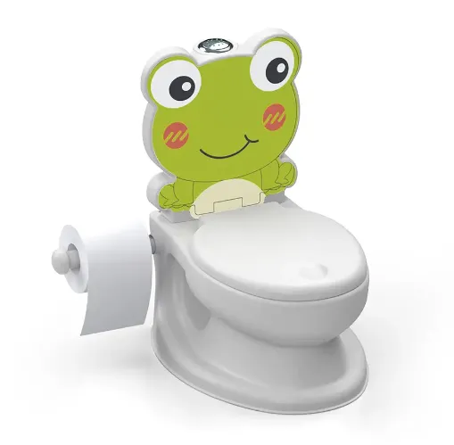 Oliță scăunel Broscuță cu sunete și lumini, Dolu (7238)