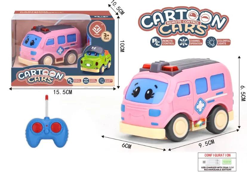 Mașină de jucărie cu telecomandă „Ambulanță” 6168-3