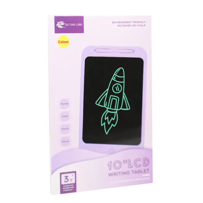 Tabletă de desen 25 cm, mov, cod 722087