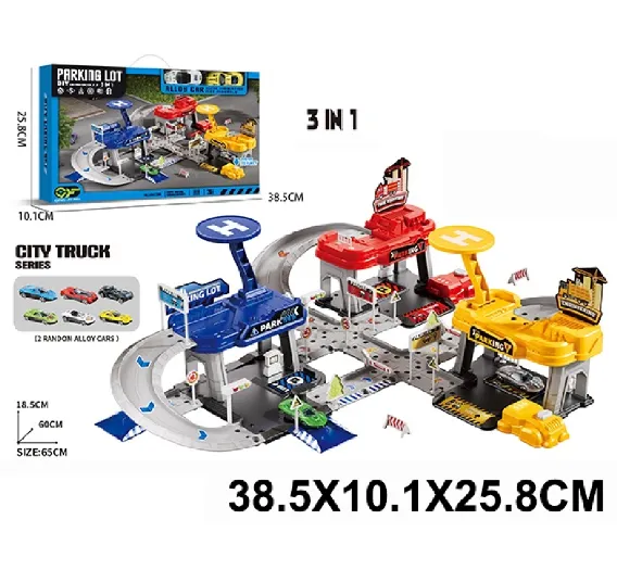 Parcare in set cu masinute