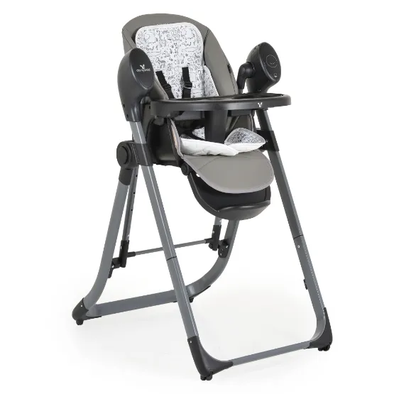 Scaun de masa 2 in 1 cu functie de balansare Moni Nirvana Grey