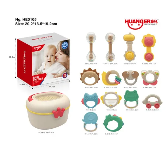 Jucarie set 14 zornaitoare in cutie HE0105