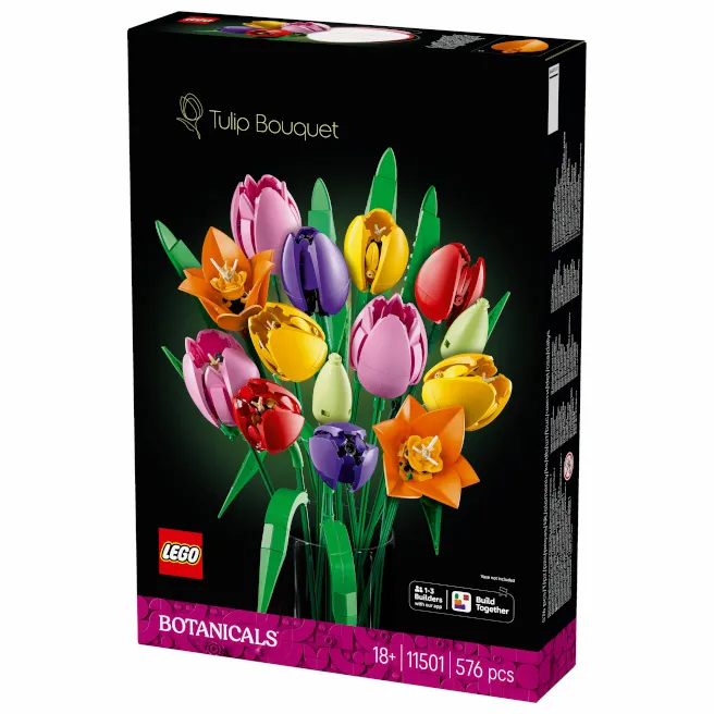 Constructor LEGO Botanicals Buchet de lalele, art. 11501