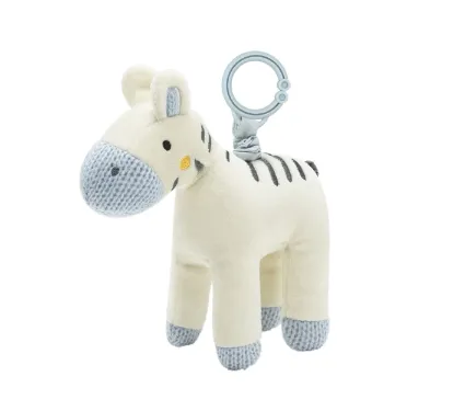 Jucărie cu pandantiv Kikkaboo Vibration Stripy Friends