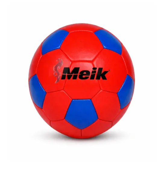 Minge de fotbal Size 2 TPU, roșu-albastru, cod 2184D