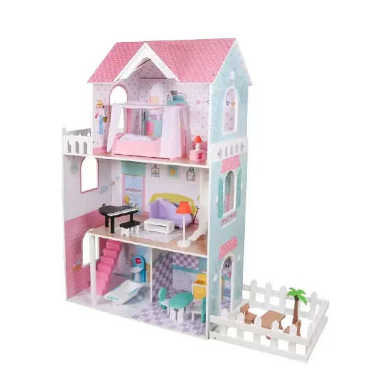 Casuta din lemn pentru papusi