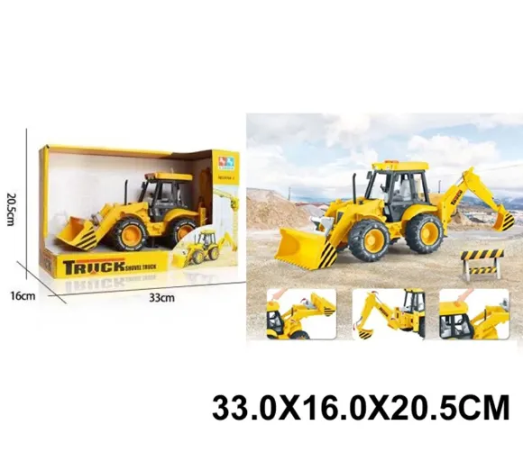 Autospeciala cu excavator cu inertie,cu sunete si lumini