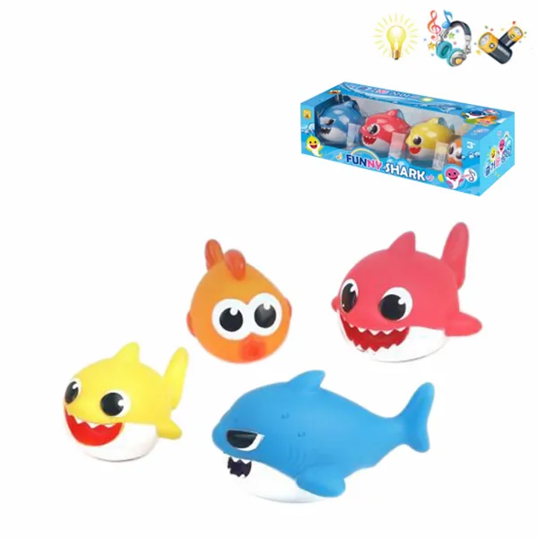 Set jucarii pentru baie cu muzica si lumina 006909 