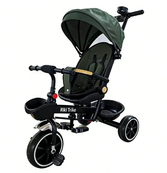 Tricicleta verde pentru copii (JTRL39) (64682)