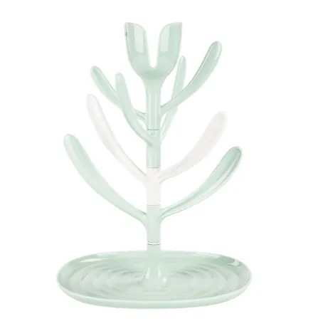 Uscător pentru biberoane Kikkaboo Tulip Mint