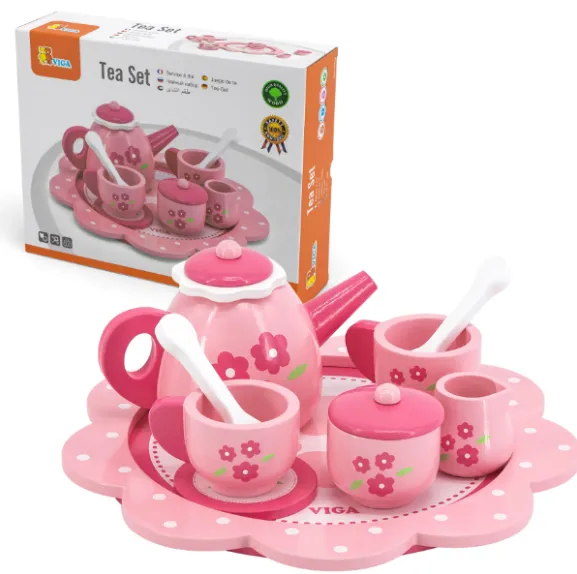 Veselă din lemn „Set de ceai”