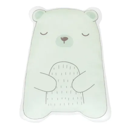 Jucărie de pluș Pernă KikkaBoo Bear with me Mint, 38x30x11 cm