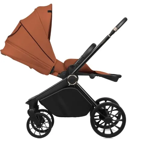Cărucior de plimbare reversibil Lionelo Mika Plus Brown Rust