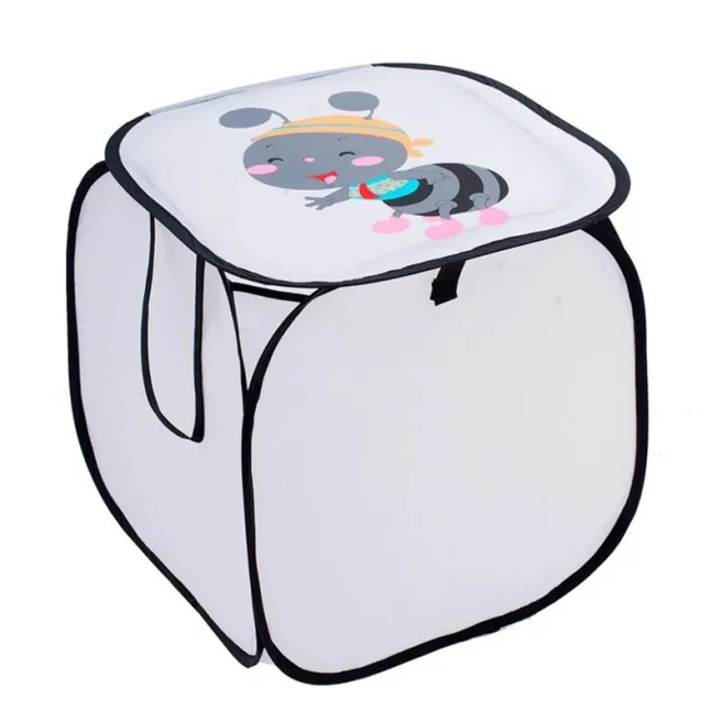 Cos pentru jucarii albinuta, 45x45cm, cod 192003