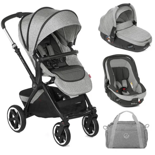 Cărucior 3in1 Crosslight+Matrix Light 2 Jane (5607 U05) Gri