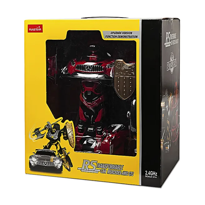 RS Mașină-transformer RASTAR 1:14 Mercedes, roșu, сod 50627