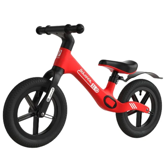 Bicicletă fără pedale pentru copii, 12′, roșie (13605)