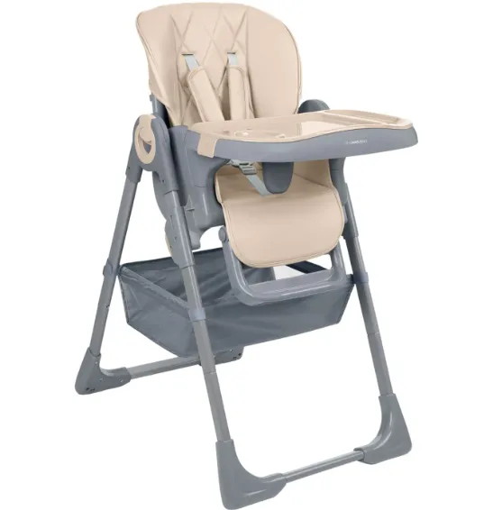 Scaun de masa KikkaBoo Comfy+ Beige