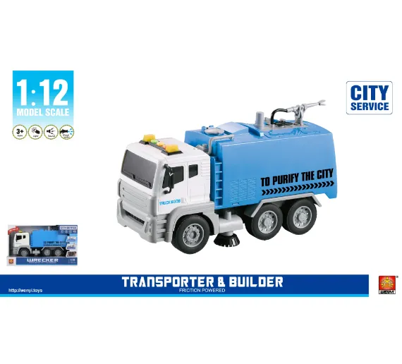 Cisternă cu furtun de apă cu inertie (lumini /sunete) WY830B